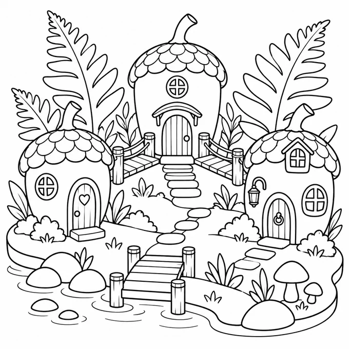 Acorn village