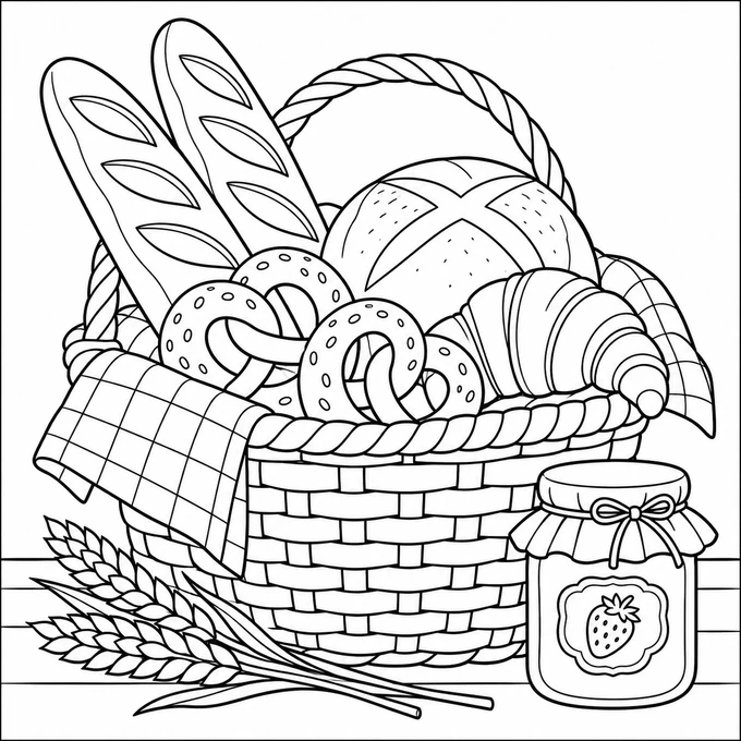 Bread basket feast