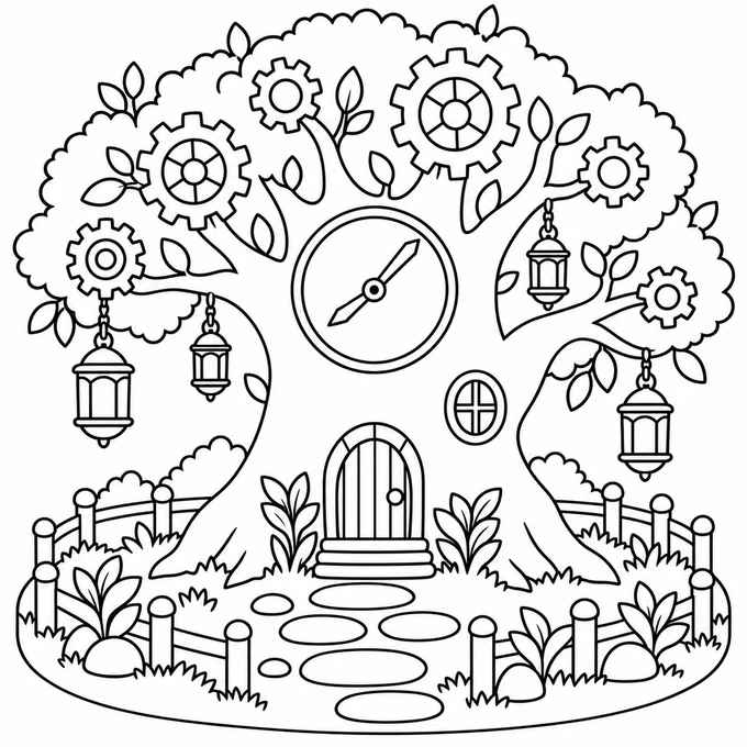 Clockwork tree