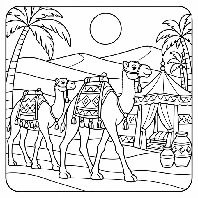 Desert caravan