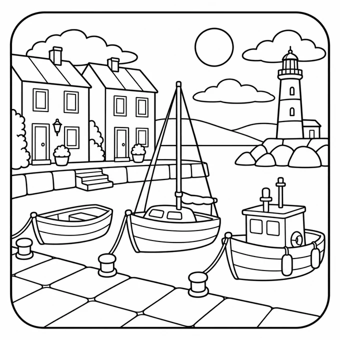 Harbor afternoon