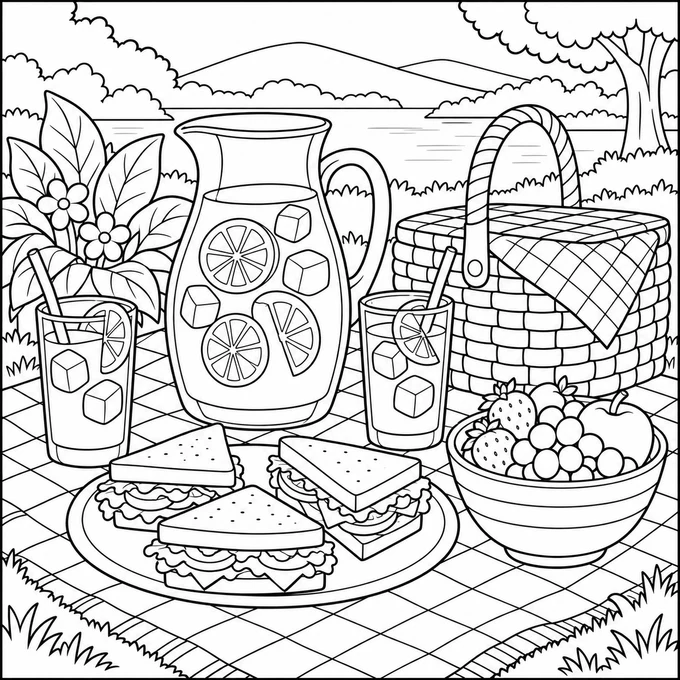 Lemonade picnic