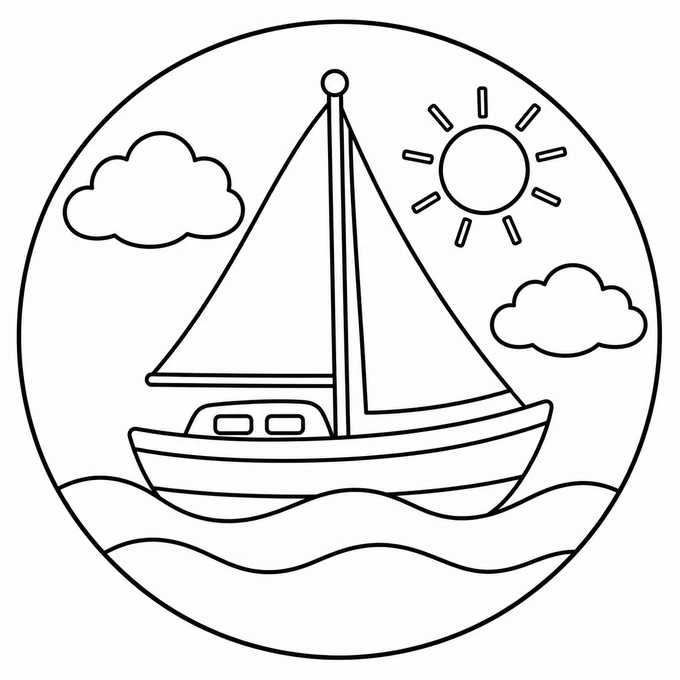 Sailboat breeze