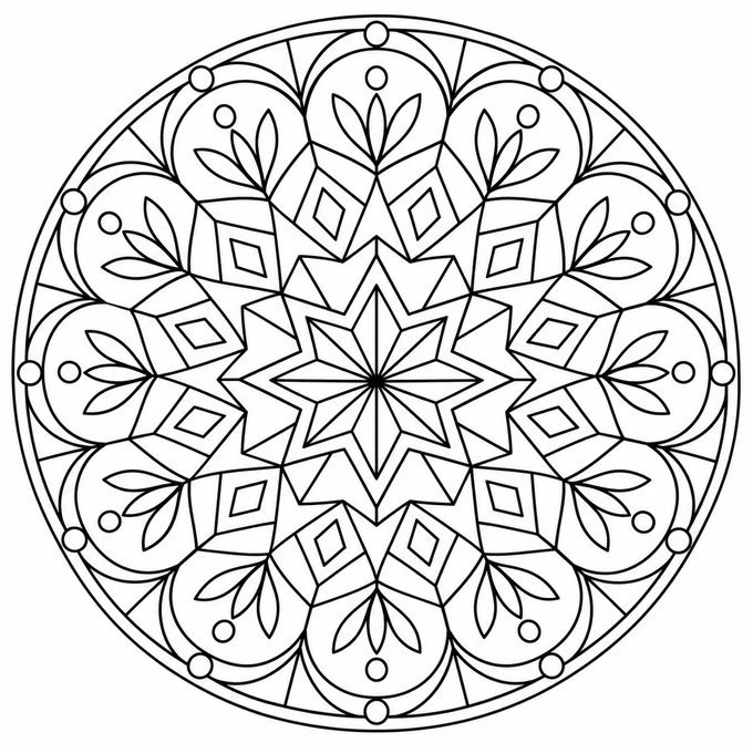Star kaleidoscope