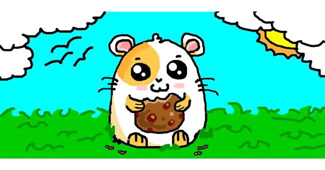Drawing of Hamster by jp2