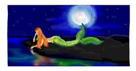 Drawing of Mermaid by justme❤️