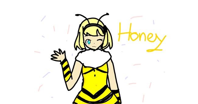 Drawing of Bee by 🌸