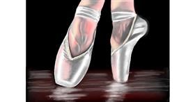 Drawing of Ballerina by ⋆su⋆vinci彡