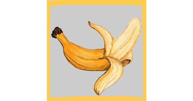 Banane-Zeichnung von KayXXXlee