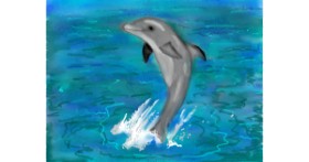 Drawing of Dolphin by SAM AKA MARGARET 🙄