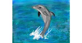 Drawing of Dolphin by SAM AKA MARGARET 🙄
