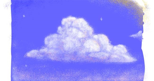 Drawing of Cloud by Neuralgia