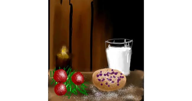 Drawing of Cookie by Eclat de Lune