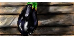 Drawing of Eggplant by Effulgent Emerald