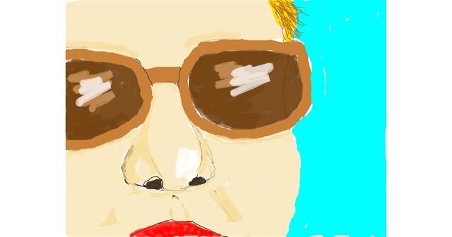Drawing of Glasses by Camila:)