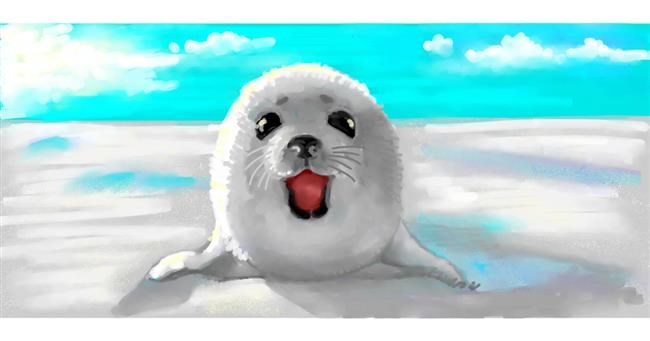 Drawing of Seal by shiNIN