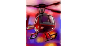 Drawing of Helicopter by ⋆su⋆vinci彡