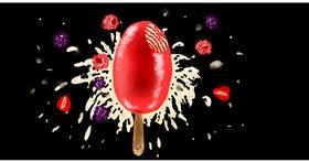 Drawing of Popsicle by Eclat de Lune