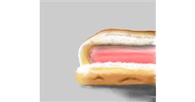 Drawing of Hotdog by JSim