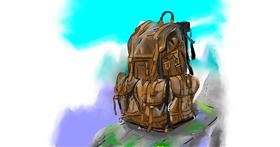 Drawing of Backpack by Herbert