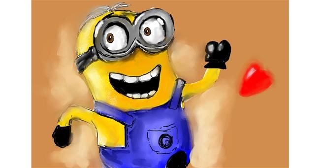 Minion-Zeichnung von Unknown