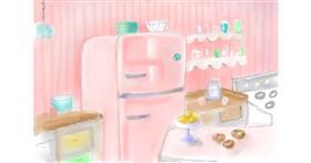 Drawing of Refrigerator by chelanoodle 