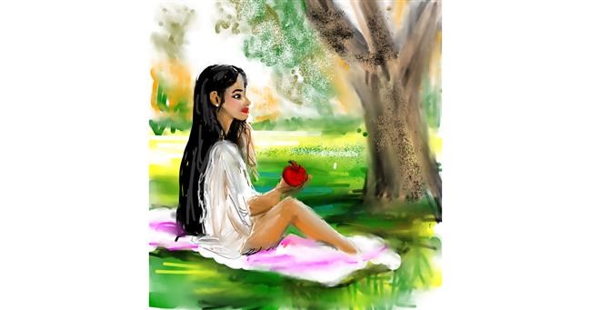 Drawing of Picnic by KayXXXlee