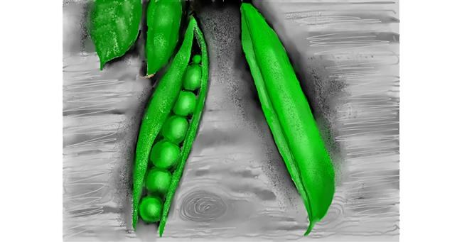 Drawing of Peas by SAM AKA MARGARET 🙄