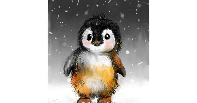 Pinguin-Zeichnung von KayXXXlee