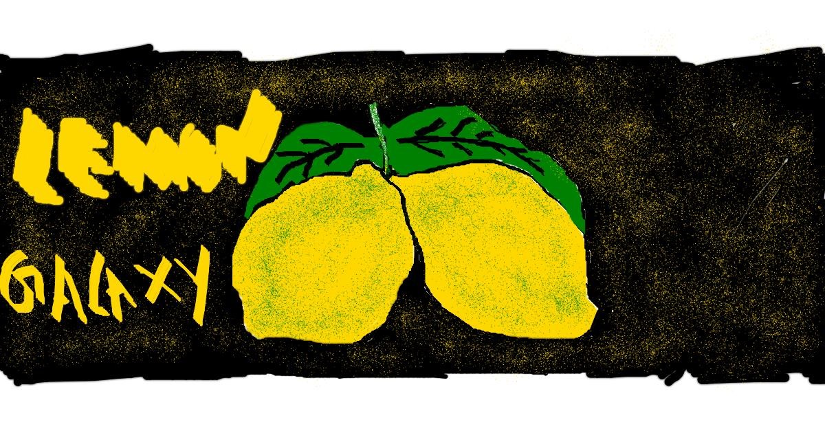 Drawing of Lemon by Anita