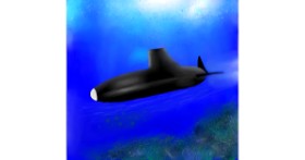 Drawing of Submarine by 🇭🇰 Acemca Lam