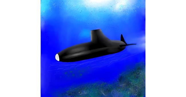 Drawing of Submarine by 🇭🇰 Acem Lam