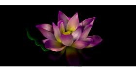 Drawing of Flower by Annie