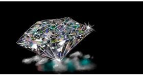 Drawing of Diamond by Eclat de Lune