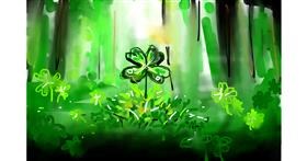 Drawing of Clover by Radia