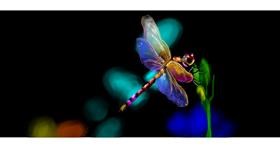 Drawing of Dragonfly by Annie
