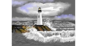 Drawing of Lighthouse by SAM AKA MARGARET 🙄