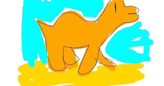 Kamel-Zeichnung von That One Llama