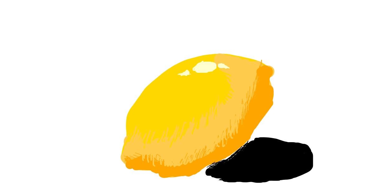 Drawing of Lemon by Athena
