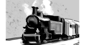 Drawing of Train by DrawSomething