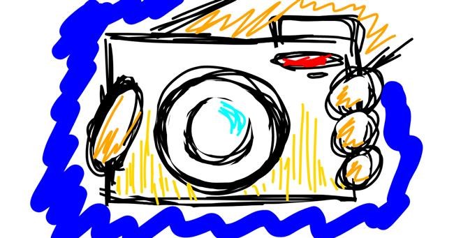 Drawing of Camera by That One Llama