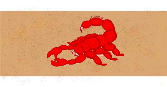 Drawing of Scorpion by ALISHA1211