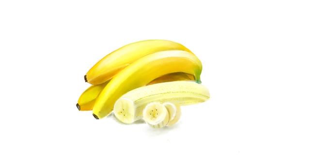 Drawing of Banana by Lou