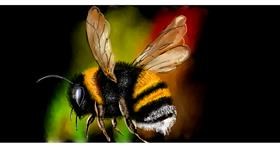 Drawing of Bumblebee by Eclat de Lune