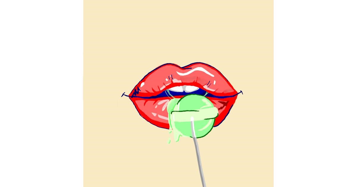 Drawing of Lollipop by .