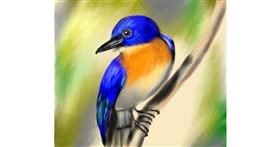 Drawing of Bird by RadiouChka