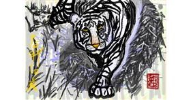 Drawing of Tiger by 𝐓𝐎𝐏𝑅𝑂𝐴𝐶𝐻™