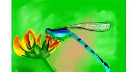 Drawing of Dragonfly by Rose rocket