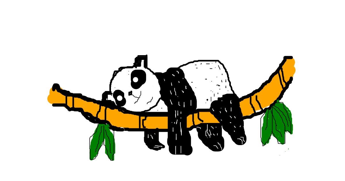 Drawing of Panda by Ameena