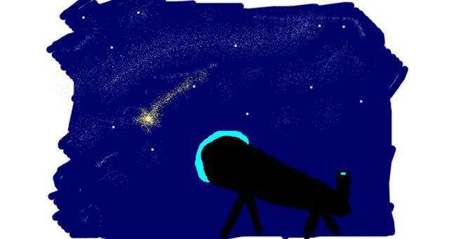 Drawing of Telescope by mary